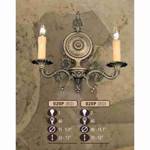 Бра Riperlamp 020P/2 BQ