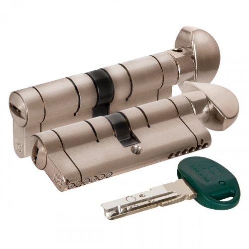 Цилиндровый механизм с вертушкой Mottura C31F364601RC5 82 мм/31+10+41, мат.никель (верт 99.506)