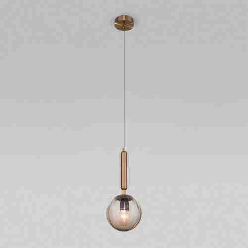 Подвесной светильник Eurosvet Joy 50208/1 янтарный