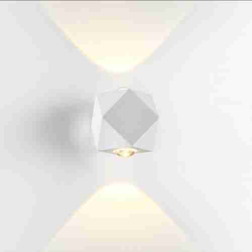 Уличный настенный светодиодный светильник Odeon Light Diamanta 4219/4WL