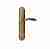 Ручка дверная межкомнатная Melodia Firenze 458/458 Матовая бронза