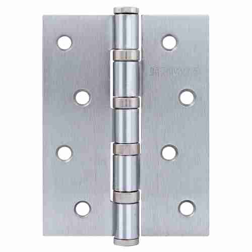 Комплект 4 шт. - Петля универсальная Fuaro 4BB/BL 100x75x2,5 WР (белый жемчуг) БЛИСТЕР