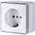 Розетка Werkel Белый WL15-02-01
