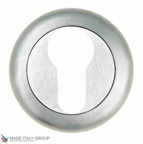 Накладка под цилиндр на круглом основании Fratelli Cattini CYL-1 D1-CS матовый хром 2 шт.