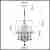Подвесная люстра Odeon Light Teona 4195/6 Подвесная люстра Odeon Light Teona 4195/6