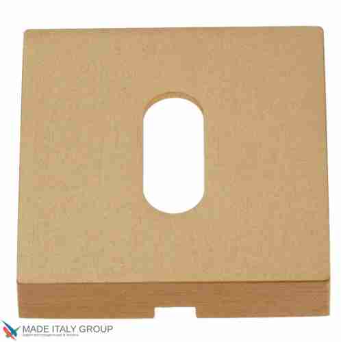 Накладка под ключ буратино на квадратном основании Fratelli Cattini KEY 8-KD золото крайола 2 шт.