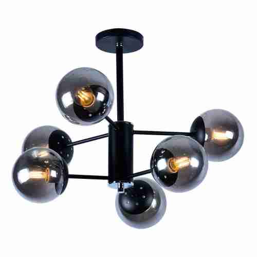 Потолочная люстра Seven Fires Эйми SF3309/6C-MBK-CR