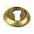 Накладка дверная с круглым основанием под цилиндрический ключ ARCHIE SILLUR CL S.Gold