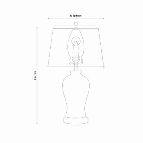 Настольная лампа Lucia Tucci Harrods T934.1