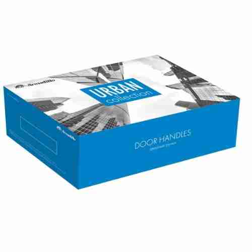 Комплект на 3 двери - Ручка дверная межкомнатная Armadillo Urban Excalibur URB4 СР-8 хром