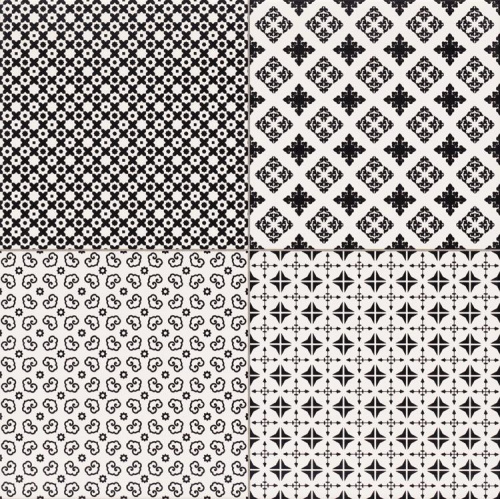 Плитка керамическая Cristacer (Cristal ceramica) Retro вид 2 из микса настенная 45х45