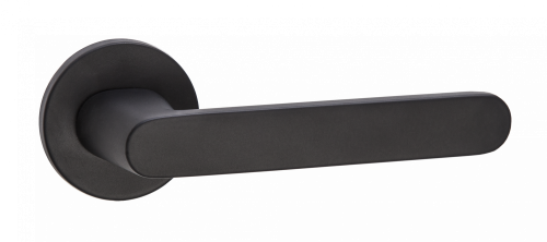 Ручка дверная "Фрапе", серия SLIM, черный