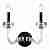 Бра iLamp Vibe W9474-2 Nickel