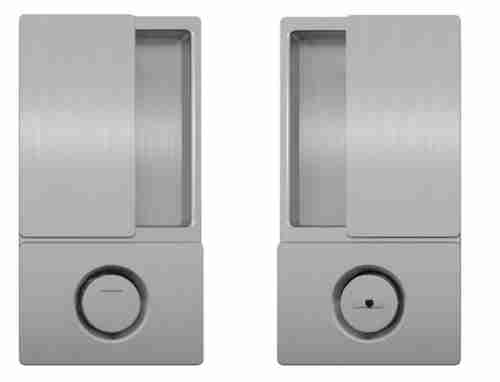 B30002.02.32 Ручка WAVE под WC (мат хром), для раздвижных дверей