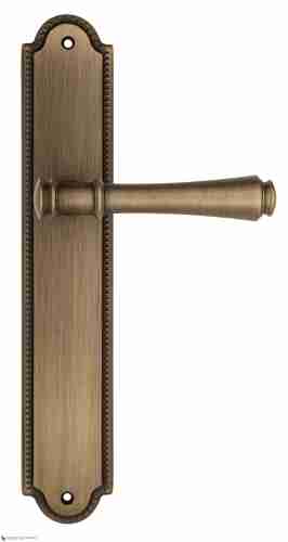 Дверная ручка Venezia "CALLISTO" на планке PL98 матовая бронза
