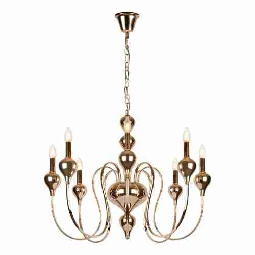 Подвесная люстра iLamp Lady 88003-8 GD