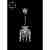 Светильник подвесной Art Classic 14.03.1.d15.Gd.Dr