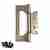 Петля стальная накладная дверная без врезки Avers 125*75*2,5-B2-AB бронза