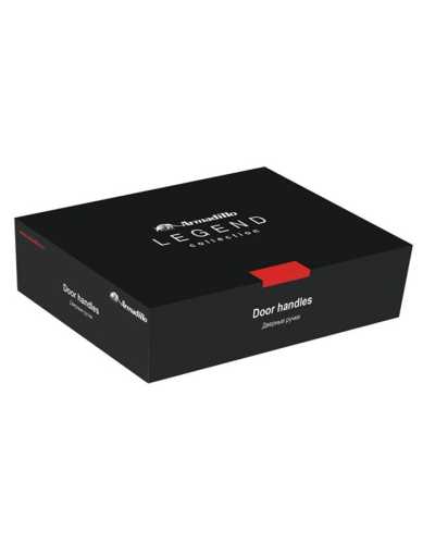 Комплект: Ручки Armadillo CORSICA SQ003-21 MWSC-33+Завертка+Магн замок и Петли Fuaro/итал тисненый