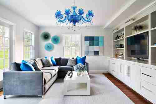 Подвесная люстра Lucia Tucci Ashanti 1250.10 Blu