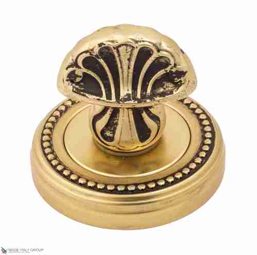 Фиксатор поворотный Venezia WC-4 D3 французское золото + коричневый