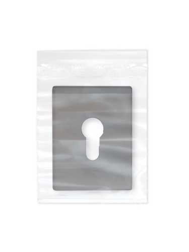 Накладка Fuaro (Фуаро) на цилиндр ESC.C.TRG/K.486 BL-24 чёрный (1 шт.)