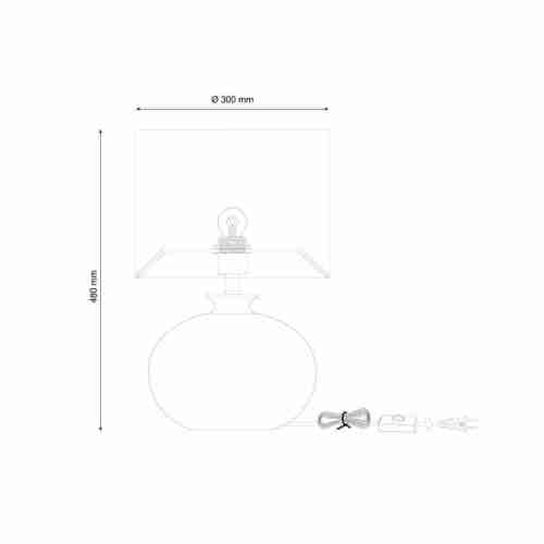 Настольная лампа Lucia Tucci Harrods T931.1