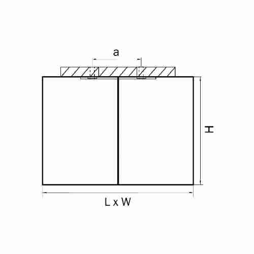 Точечный светильник Lightstar Rettango 052086