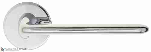 Дверная ручка на круглом основании Fratelli Cattini "FEO" 7FS-CR полированный хром