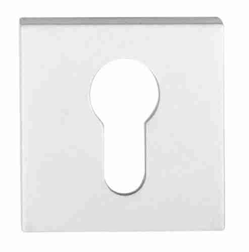 Накладка на цилиндр PUERTO, серия SLIM, матовый супер белый