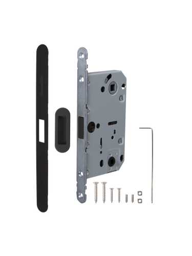 Замок дверной межкомнатный сантехнический магнитный Armadillo GRAVITY.PRO G01.196.50.96 BL черный