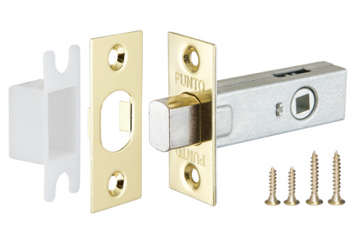 Задвижка дверная врезная Punto DB-45 GP золото