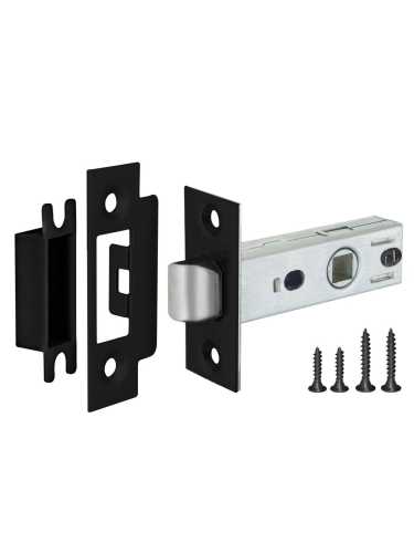 Защелка врезная L45-8 BL Черный