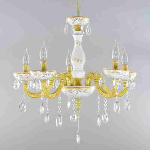 Люстра подвесная Elvan MDG5302-5 GO+YL