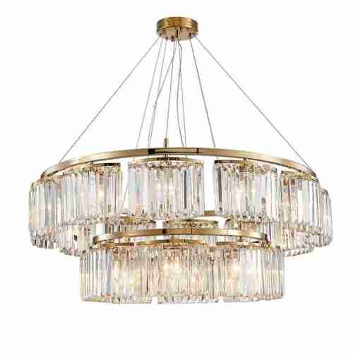 Подвесная люстра Newport 4358+12/S Gold М0062829