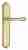Дверная ручка Venezia "CALLISTO" на планке PL98 полированная латунь