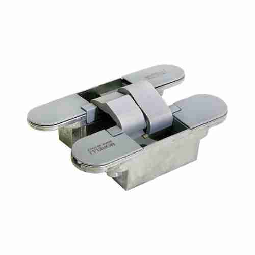 Комплект 4 шт. - Петля дверная скрытой установки Morelli HH-3 SC матовый хром