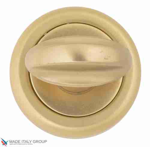 Фиксатор поворотный на круглом основании Fratelli Cattini WC-2 D1-BS матовая латунь