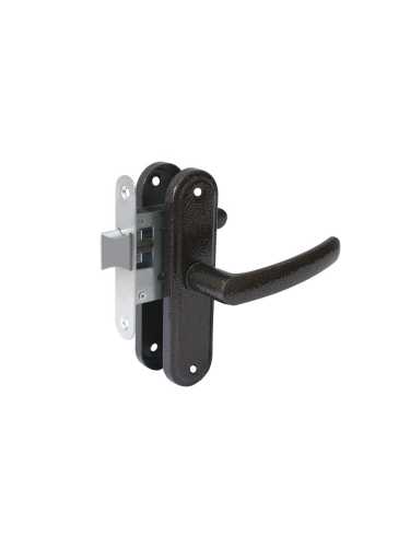 Защелка Absolyute (Абсолют) врезная ЗЩ1-45А (черный)