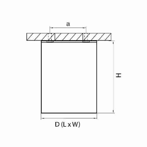 Точечный светильник Lightstar Rettango 052077