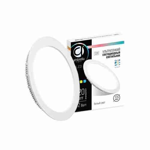 Светильник точечный Ambrella Led Present Plastic 300124