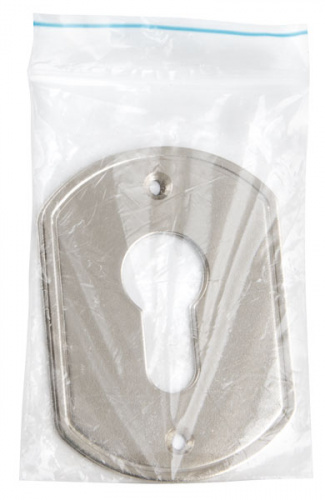 Накладки под цилиндр Гардиан никель ГН 30 /пара/, плоская /123:475/