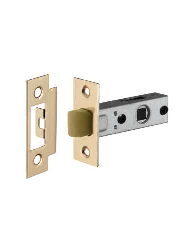 Защелка Ajax (Аякс) врезная PLASTLP45-8 (LP45-8) SSG сатин.золото