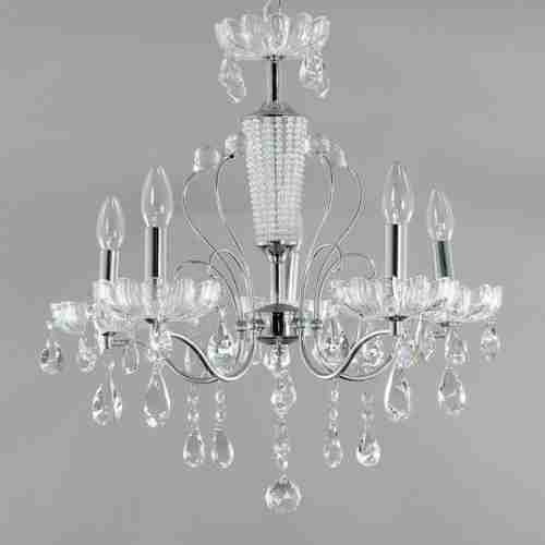 Люстра подвесная Elvan E1831004-5 CR+WT