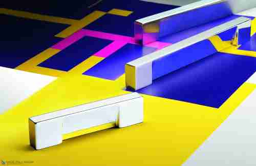 Ручка скоба модерн COLOMBO DESIGN F134C-CR полированный хром 64 мм