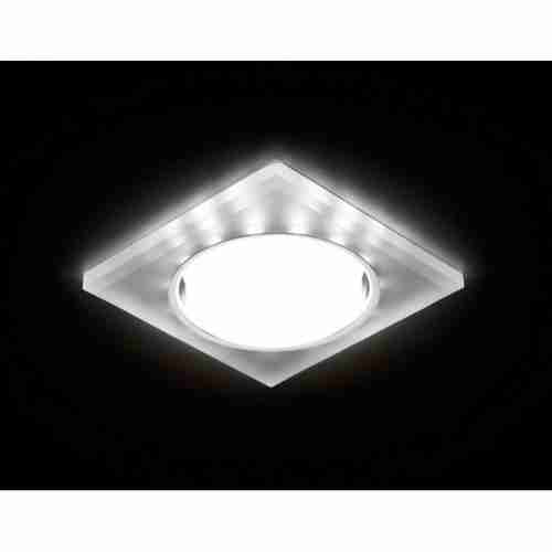 Светильник точечный Ambrella Gx53+led G215 CH/WH