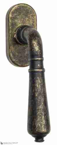 Ручка оконная Fratelli Cattini "TOSCANA" FW 7-BA античная бронза