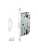 Корпус Punto (Пунто) замка LM/PL85-50/BL WH (белый) Корпус Punto (Пунто) замка LM/PL85-50/BL WH (белый)