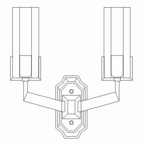 Бра Omnilux Ledro OML-69901-02