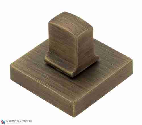 Фиксатор поворотный на квадратном основании Fratelli Cattini WC 8-BY матовая бронза